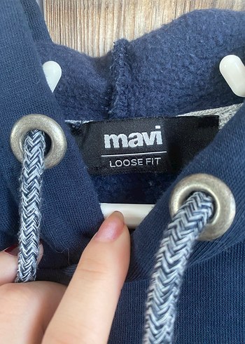 Mavi Jeans Mavi Kapüşonlu Oversize Sweatshirt