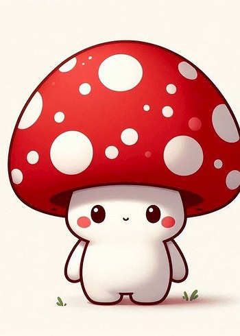 Peluş Mantar - Görsel 5