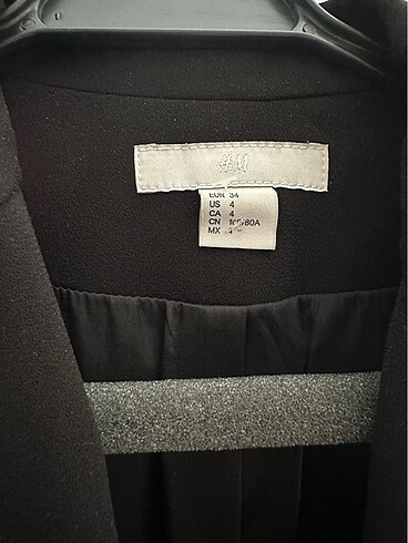 H&M H&M Kruvaze Elbise Siyah