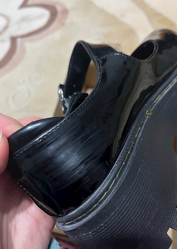 Siyah lolita mary jane Platform Topuklu Kadın Ayakkabı - Görsel 4