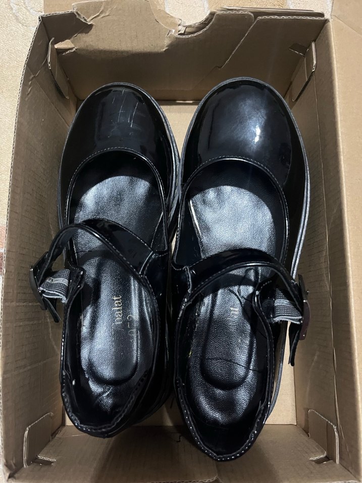 Siyah lolita mary jane Platform Topuklu Kadın Ayakkabı - Görsel 3