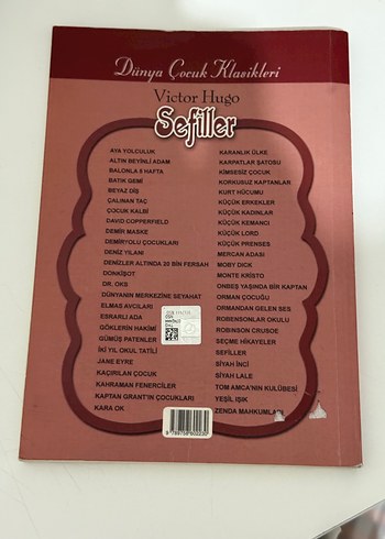  Sefiller - Victor Hugo Romanı