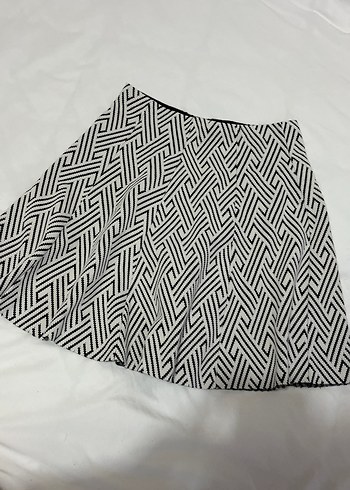 Desenli Mini Etek