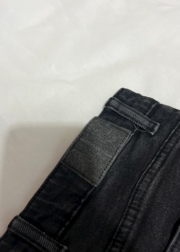36 Beden siyah Renk Kadın Siyah Denim Pantolon