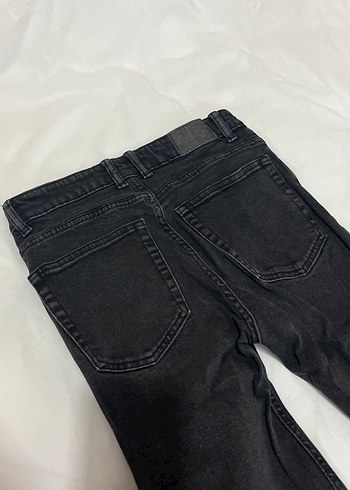 36 Beden Kadın Siyah Denim Pantolon