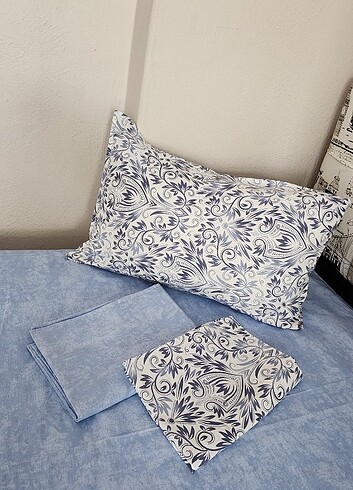 Çift kişilik pamuklu nevresim takimi - Görsel 8