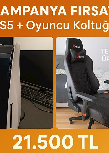 PS5 ve xdrive fırtına ayak uzatmalı profesyonel Oyuncu Koltuğu