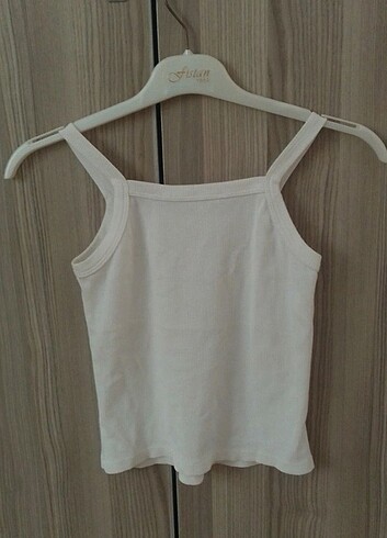 beyaz askili crop 