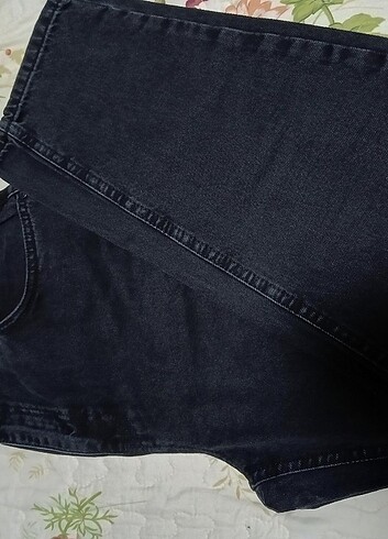 32 Beden Siyah mom jeans
