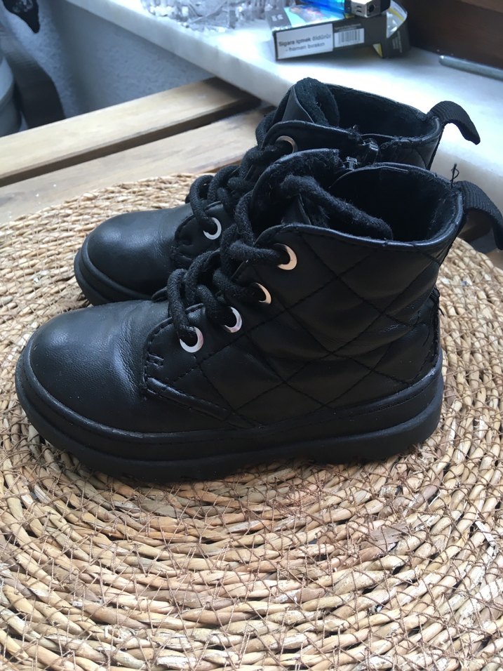 Erkek Çocuk Siyah Bot - Görsel 2