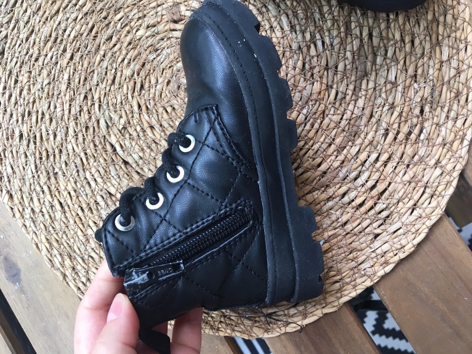 Erkek Çocuk Siyah Bot - Görsel 3