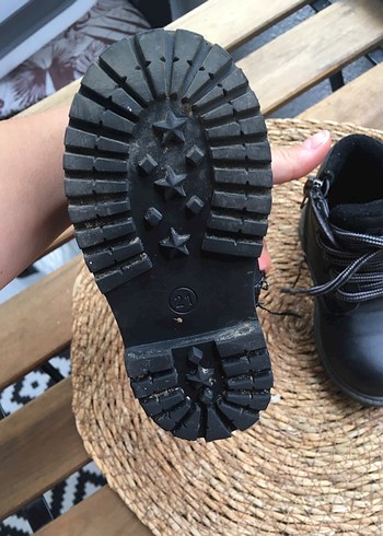 Erkek Çocuk Siyah Bot - Görsel 4