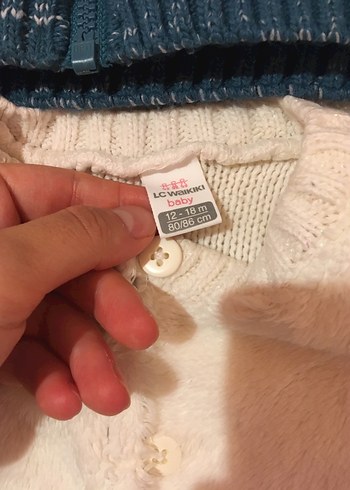 Kız Çocuk Beyaz Kürk Detaylı Yelek - Görsel 2