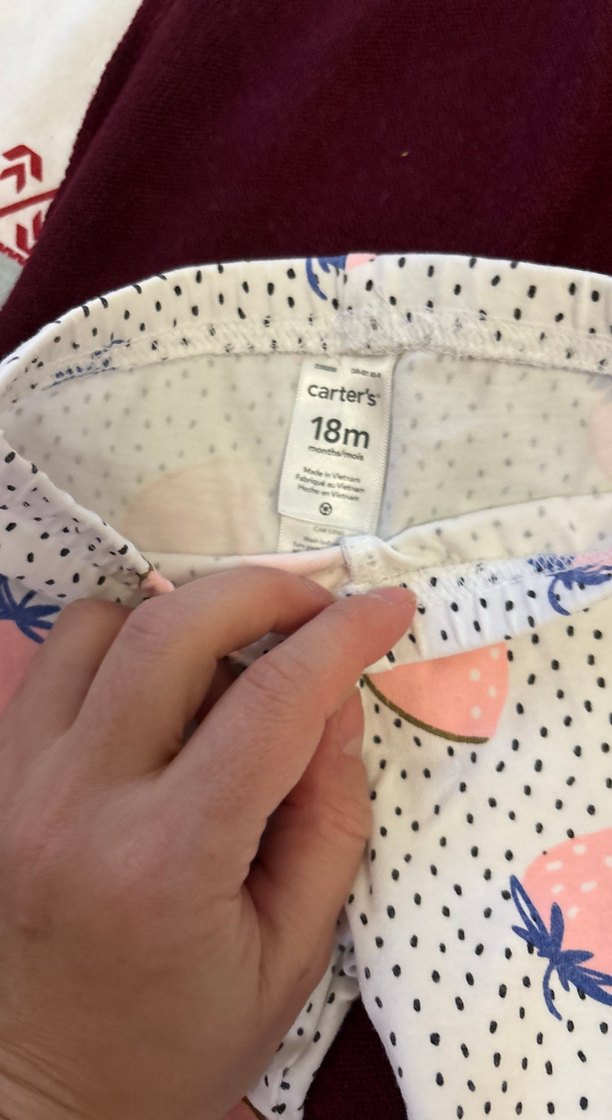 Kız Çocuk Pembe Pamuklu Tayt - Görsel 3