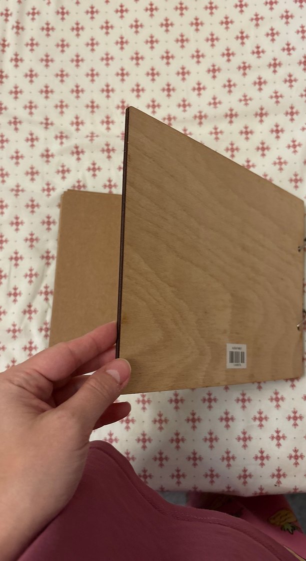 Ahşap Kapaklı Anı Defteri - Görsel 4