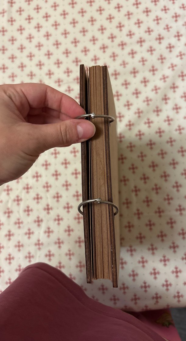 Ahşap Kapaklı Anı Defteri - Görsel 5