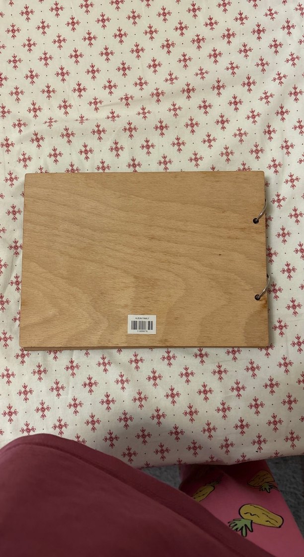 Ahşap Kapaklı Anı Defteri - Görsel 3