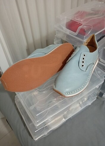 37 Beden Deri Sneaker