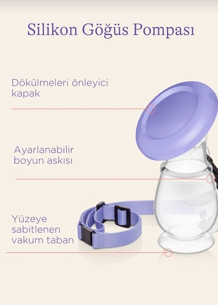 Lansinoh Süt pompası  - Görsel 4