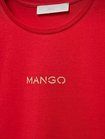 Mango Mango Kırmızı T-shirt