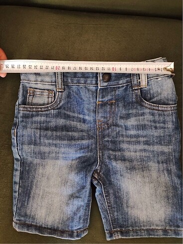 4 Yaş Beden mavi Renk Erkek Çocuk Denim Bermuda / Şort