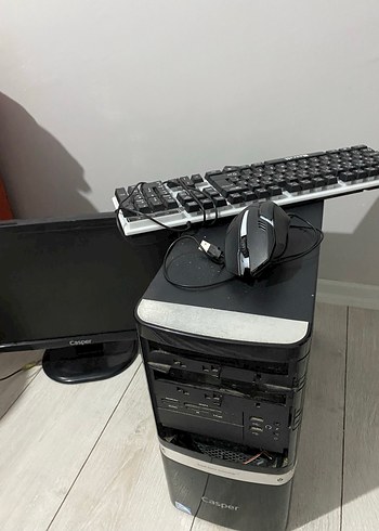 Siyah Casper Masaüstü Bilgisayar - Görsel 2