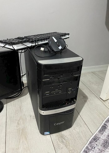 Siyah Casper Masaüstü Bilgisayar - Görsel 3