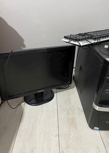 Siyah Casper Masaüstü Bilgisayar - Görsel 4