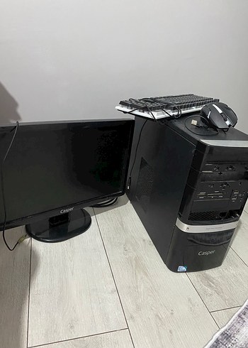 Siyah Casper Masaüstü Bilgisayar - Görsel 5