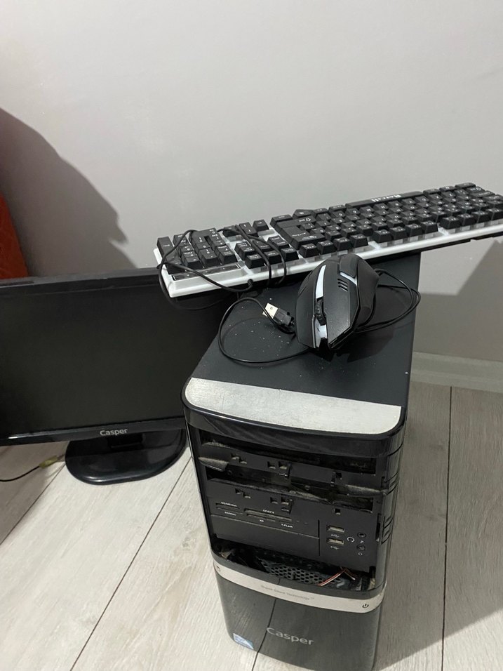 Siyah Casper Masaüstü Bilgisayar - Görsel 2