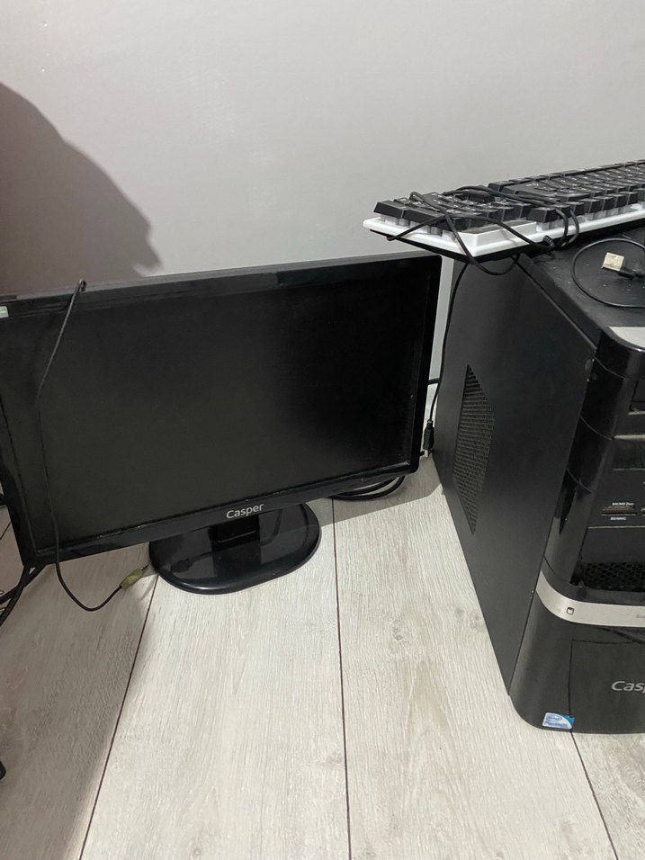 Siyah Casper Masaüstü Bilgisayar - Görsel 4