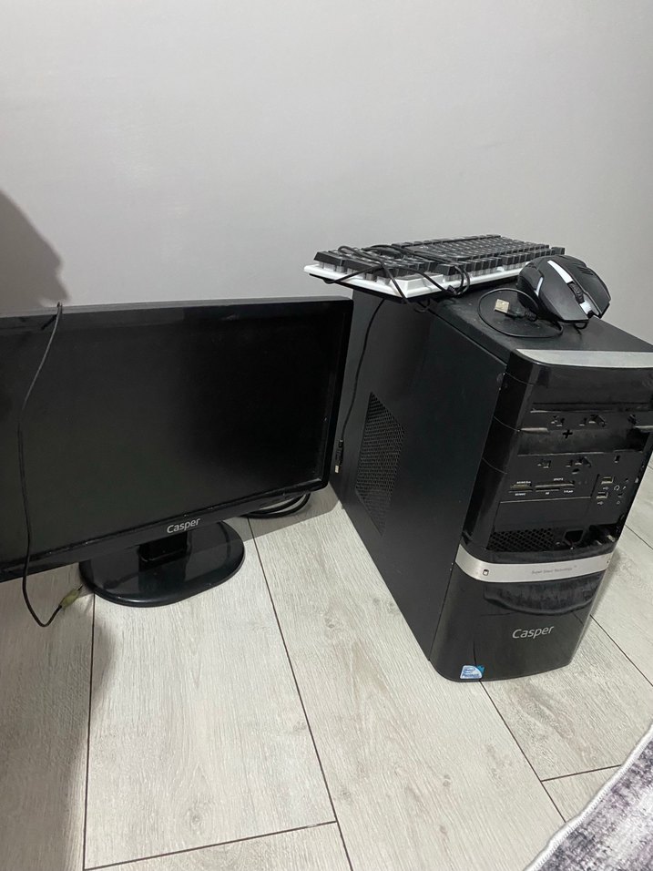 Siyah Casper Masaüstü Bilgisayar - Görsel 5