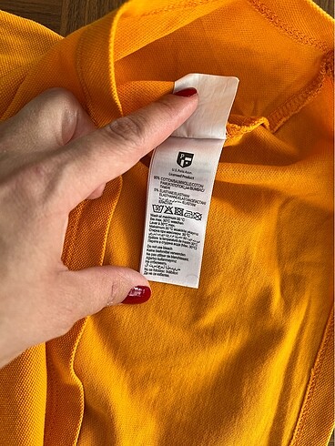 s Beden turuncu Renk Polo turuncu tişört