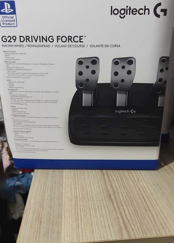 Diğer Logitech G29 Driving Force Mavi Oyun Direksiyonu Seti