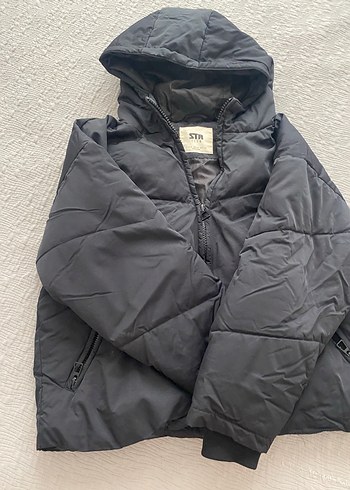 m Beden Oversize şişme mont