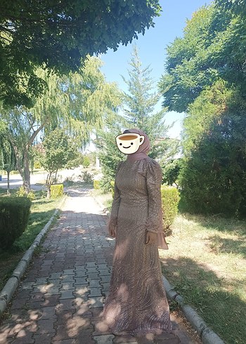 42 Beden ten rengi Renk Tesettür abiye
