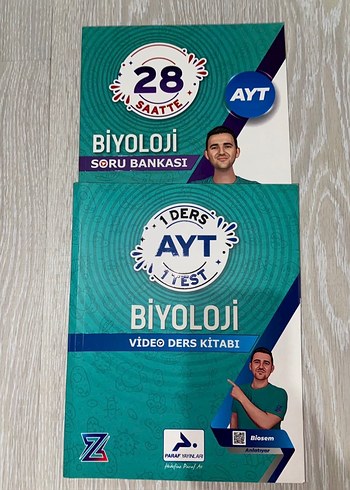 AYT Fizik, Kimya, Biyoloji Soru ve Video Kitapları