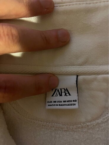 Zara Zara fermuarlı Sweat erkek