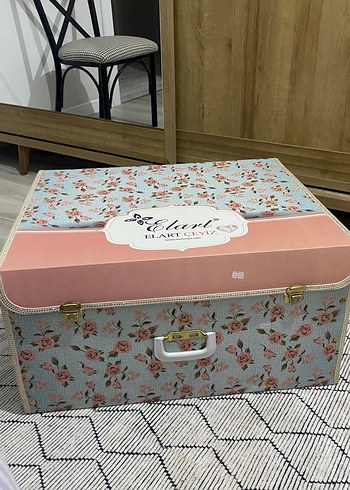 Misra Çift Kişilik Baskılı Yatak Örtüsü - Görsel 2