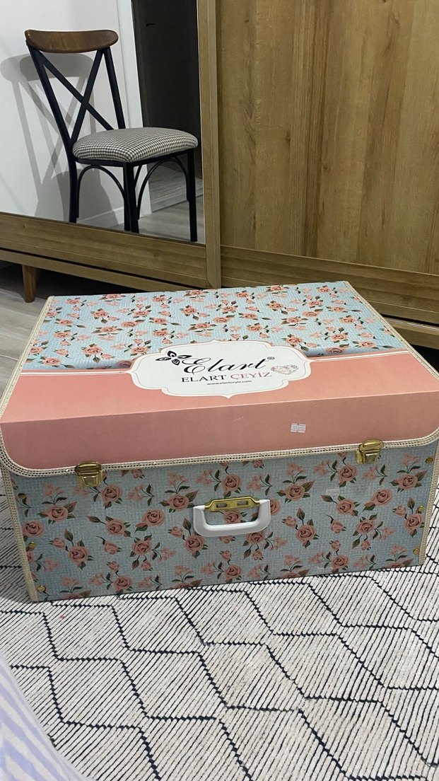 Misra Çift Kişilik Baskılı Yatak Örtüsü - Görsel 2