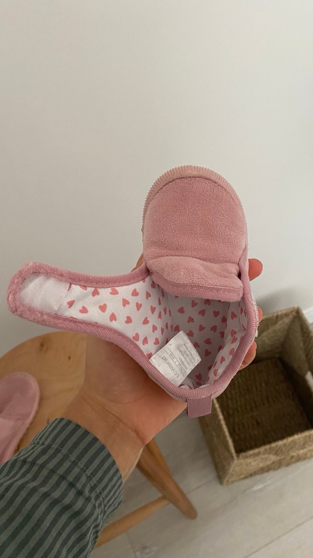 Kız Çocuk Pembe Sıcak panduf - Görsel 4