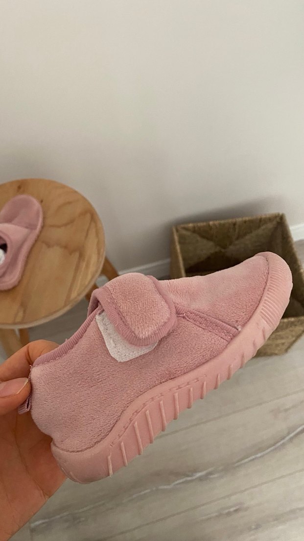 Kız Çocuk Pembe Sıcak panduf - Görsel 2