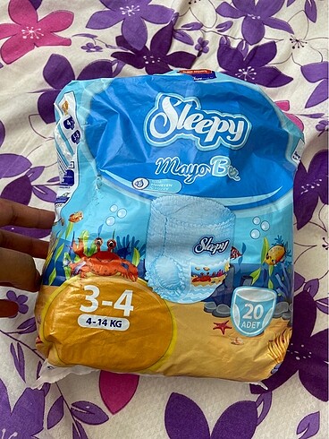 4 Beden: 7-18 kg Beden Mayo bez