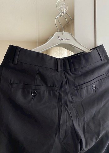 Siyah Erkek Ofis Pantolonu - Görsel 5