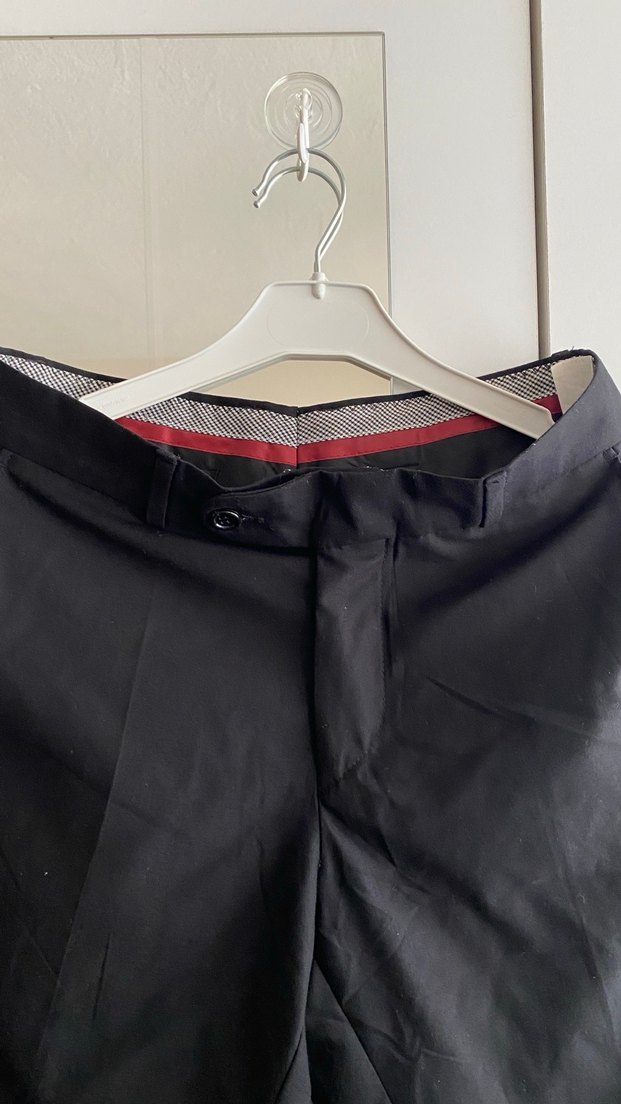 Siyah Erkek Ofis Pantolonu - Görsel 2