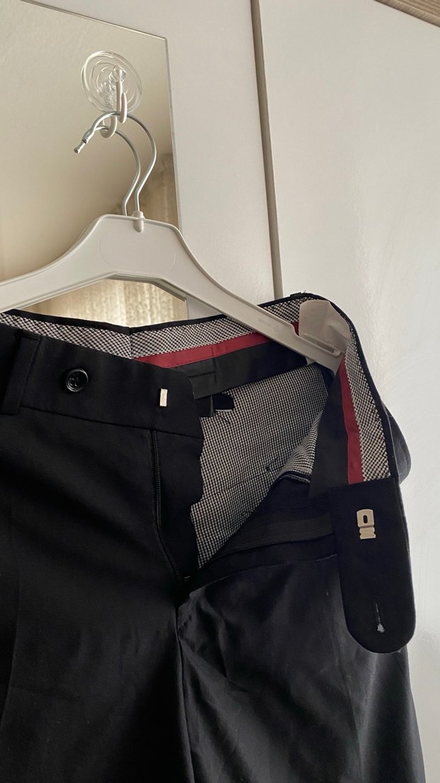 Siyah Erkek Ofis Pantolonu - Görsel 3