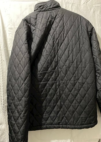 Siyah Fermuarlı Erkek Street Wear Mont - Görsel 9