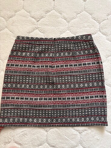 38 Beden Etnik desenli mini etek