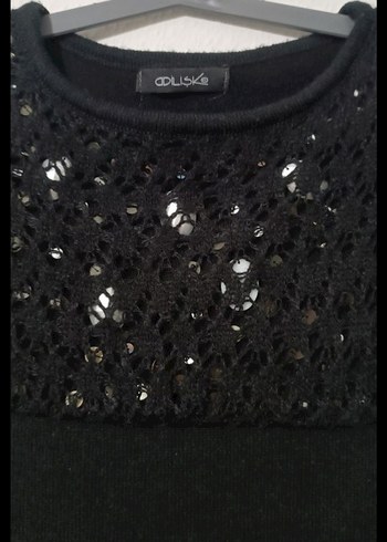 Adil Işık Marka Triko Elbise - Görsel 4