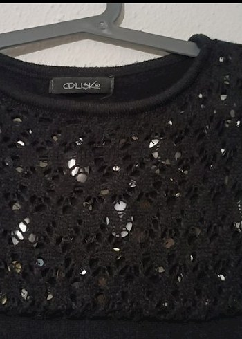 Adil Işık Marka Triko Elbise - Görsel 3